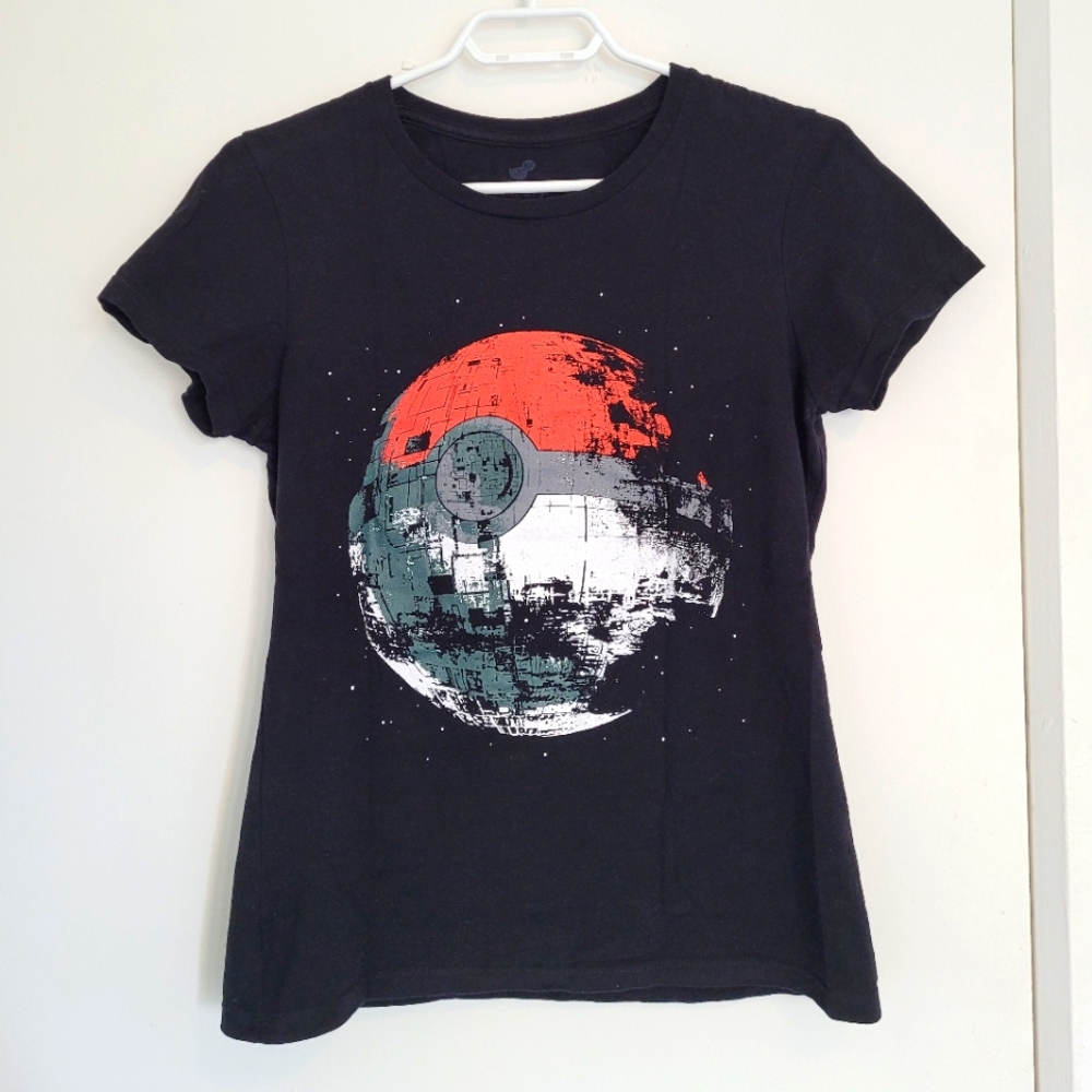 Death star Pokéball tee